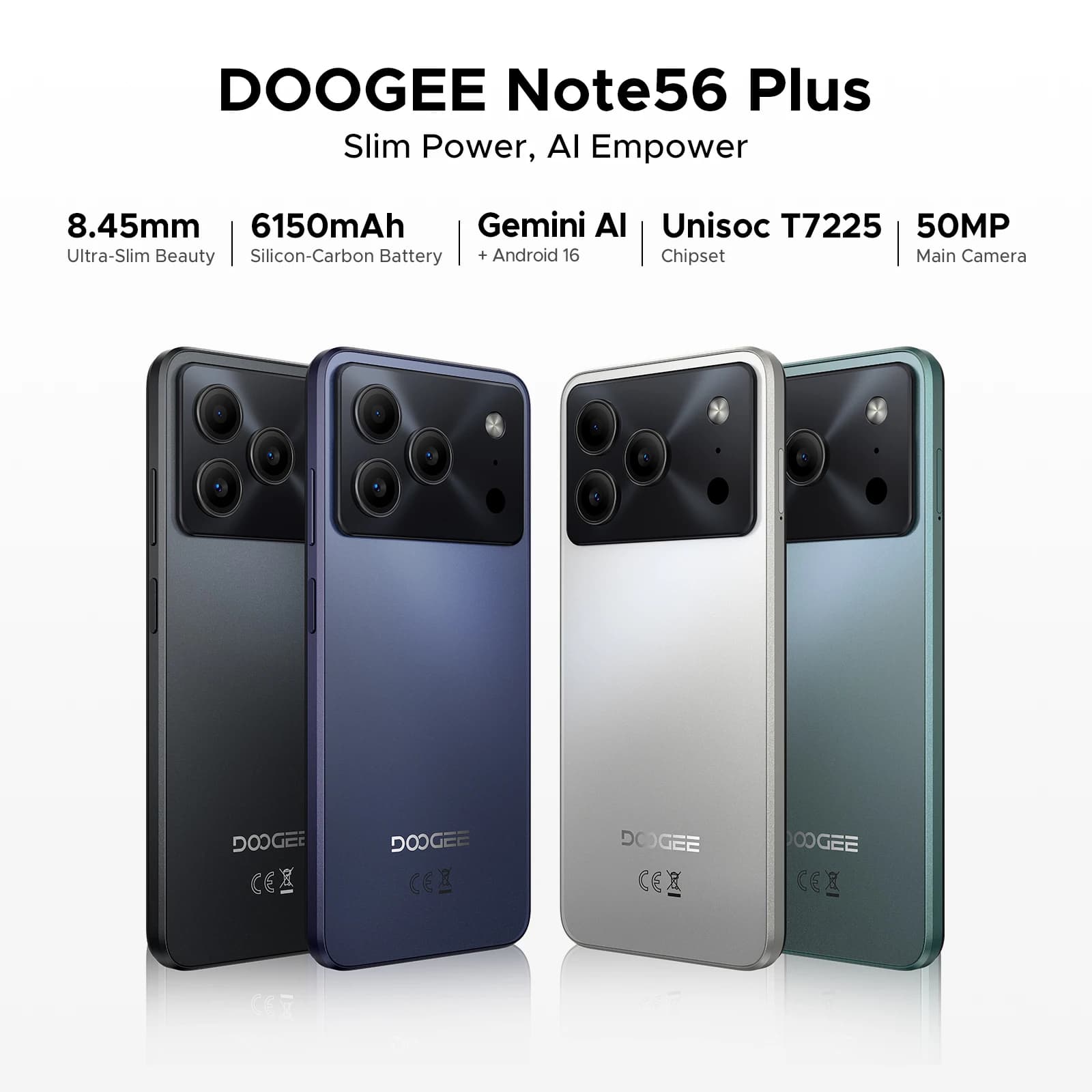 Smartfon DOOGEE Note56 Plus 48GB/256GB - 3