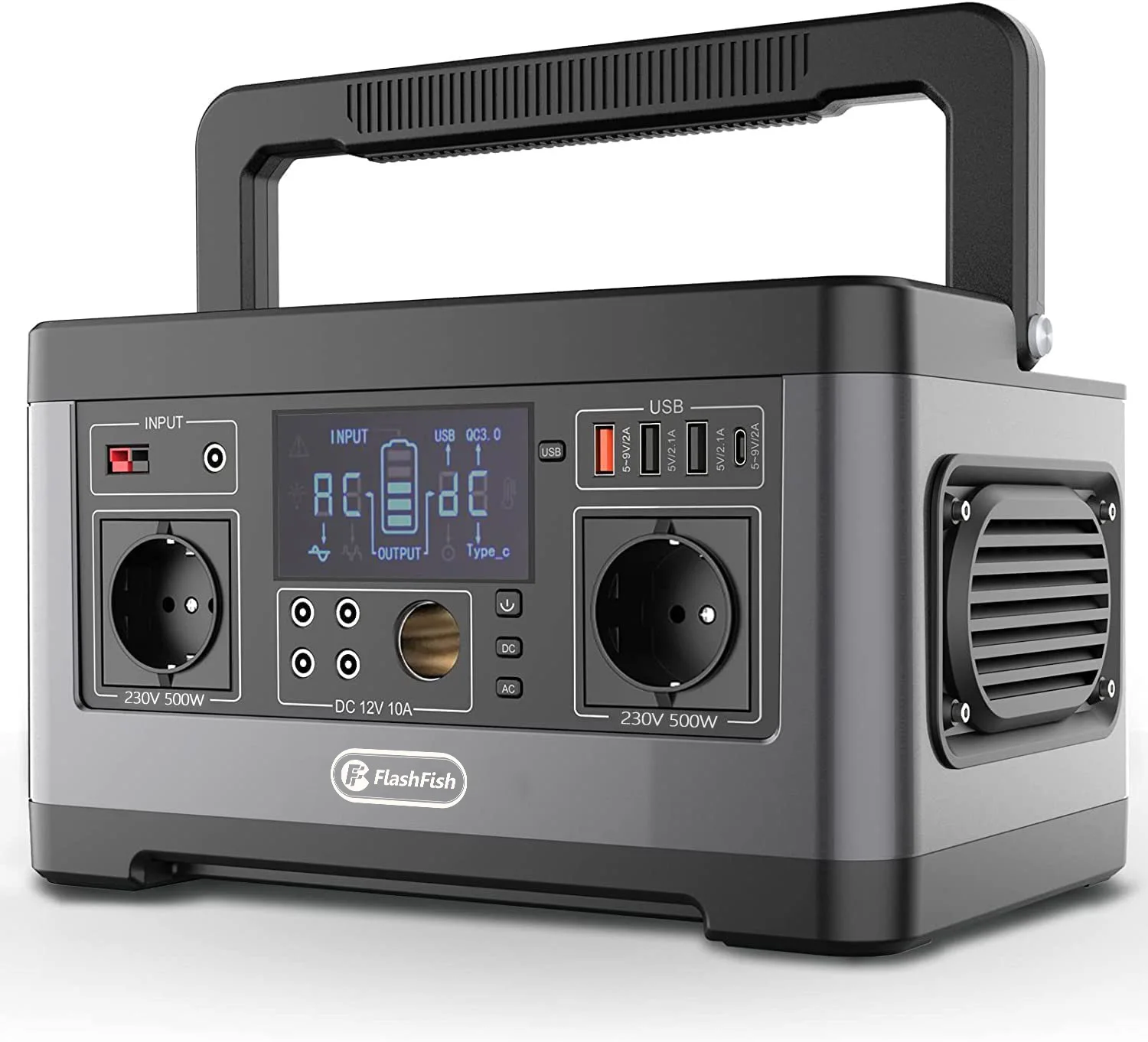 Przenośna stacja zasilania Flashfish P63 500W