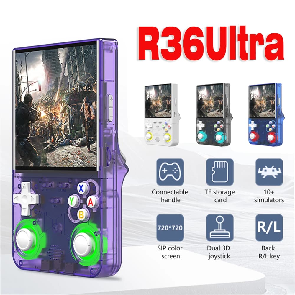 Konsola retro R36 ekran IPS 4,0"