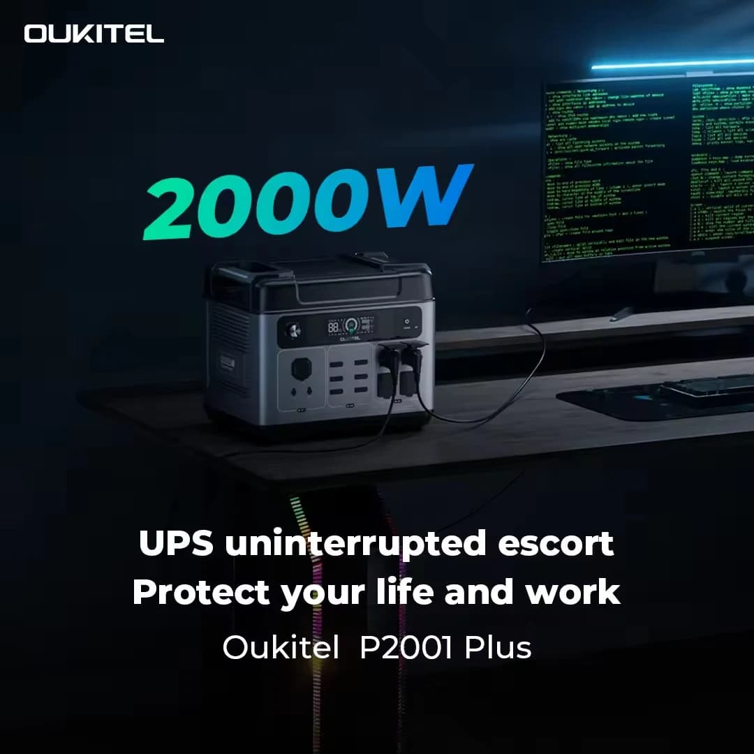 Stacja zasilania OUKITEL P2001E Plus 2400W - 7