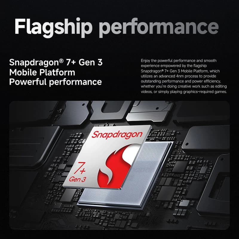 Xiaomi Pad 7 Global Version Mi Tablet Snapdragon 7+ Gen 3 11.2-calowy wyświetlacz 3.2K 144Hz Adreno GPU Ładowanie Turbo 45W 8850mAh - 6