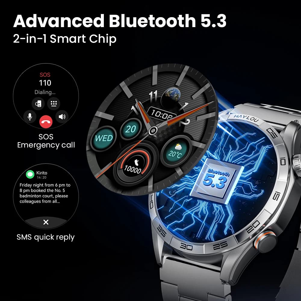 HAYLOU Solar 5 smartwatch AMOLED 1,58" - 5