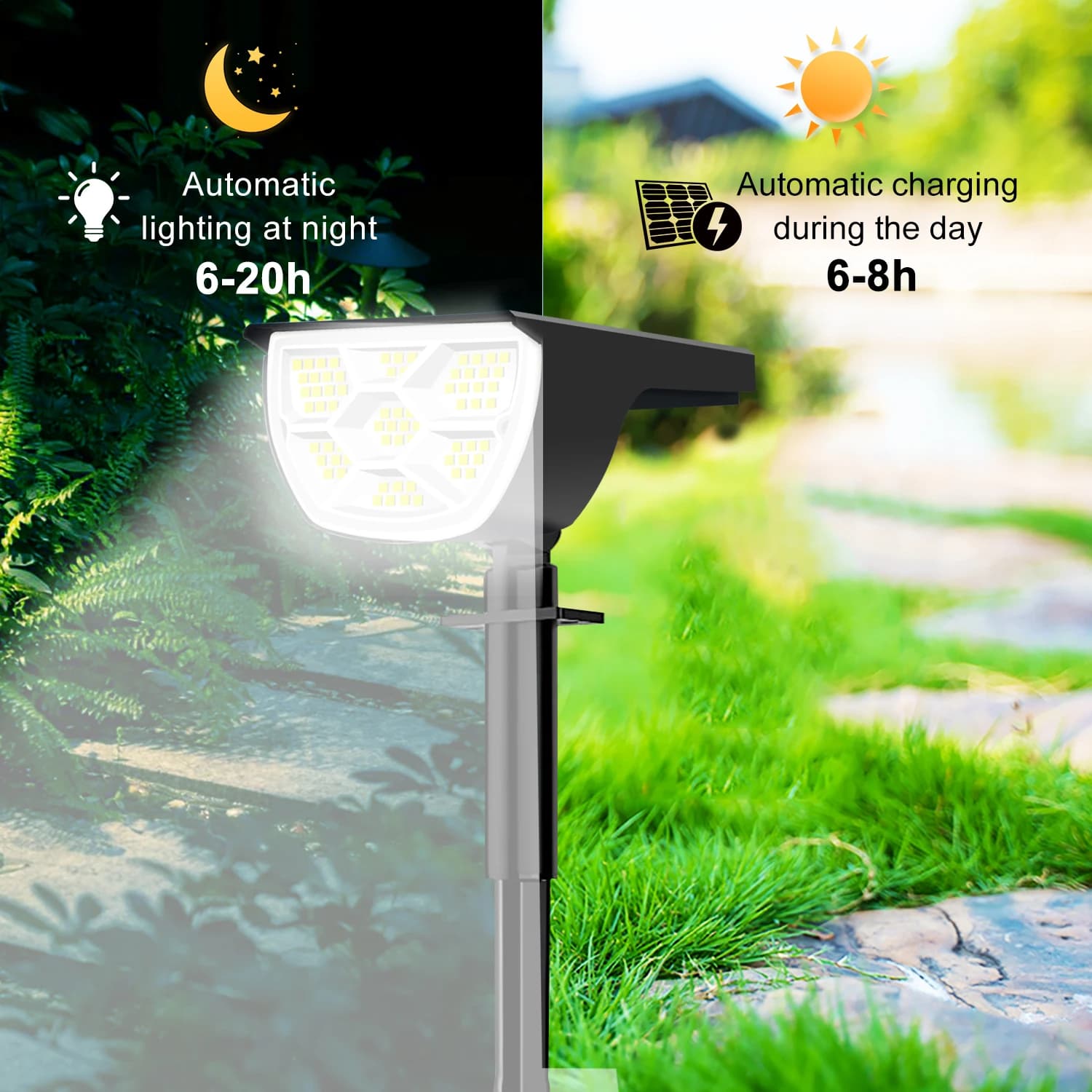 Solarne lampy krajobrazowe LED IP65 - 5