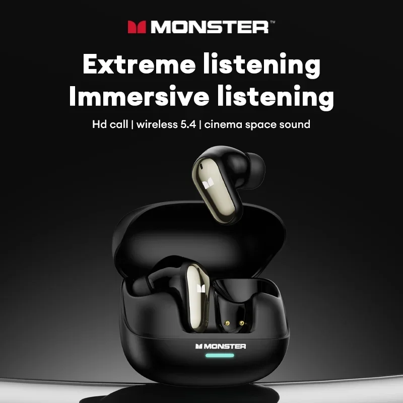 Słuchawki bezprzewodowe Monster MQT52 Bluetooth 5.4 - 3