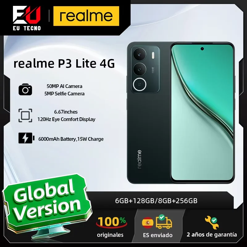 Smartfon Realme P3 Lite 4G 6000mAh