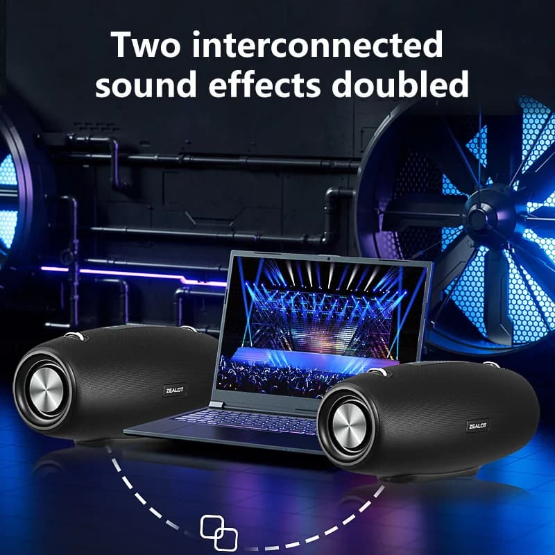 Głośnik Bluetooth Zealot S67 wodoodporny - 7