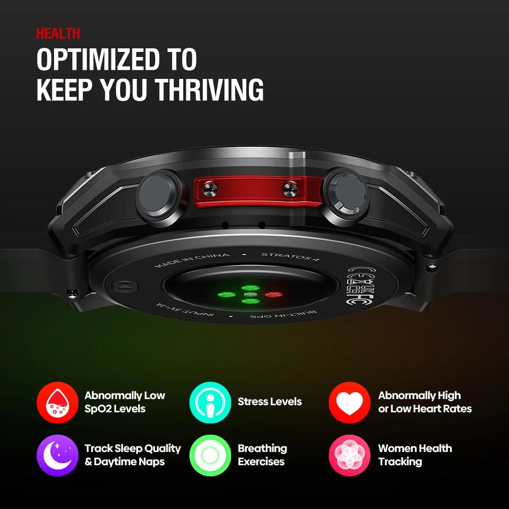 Zeblaze Stratos 4 GPS Smartwatch 1,43" AMOLED - 4