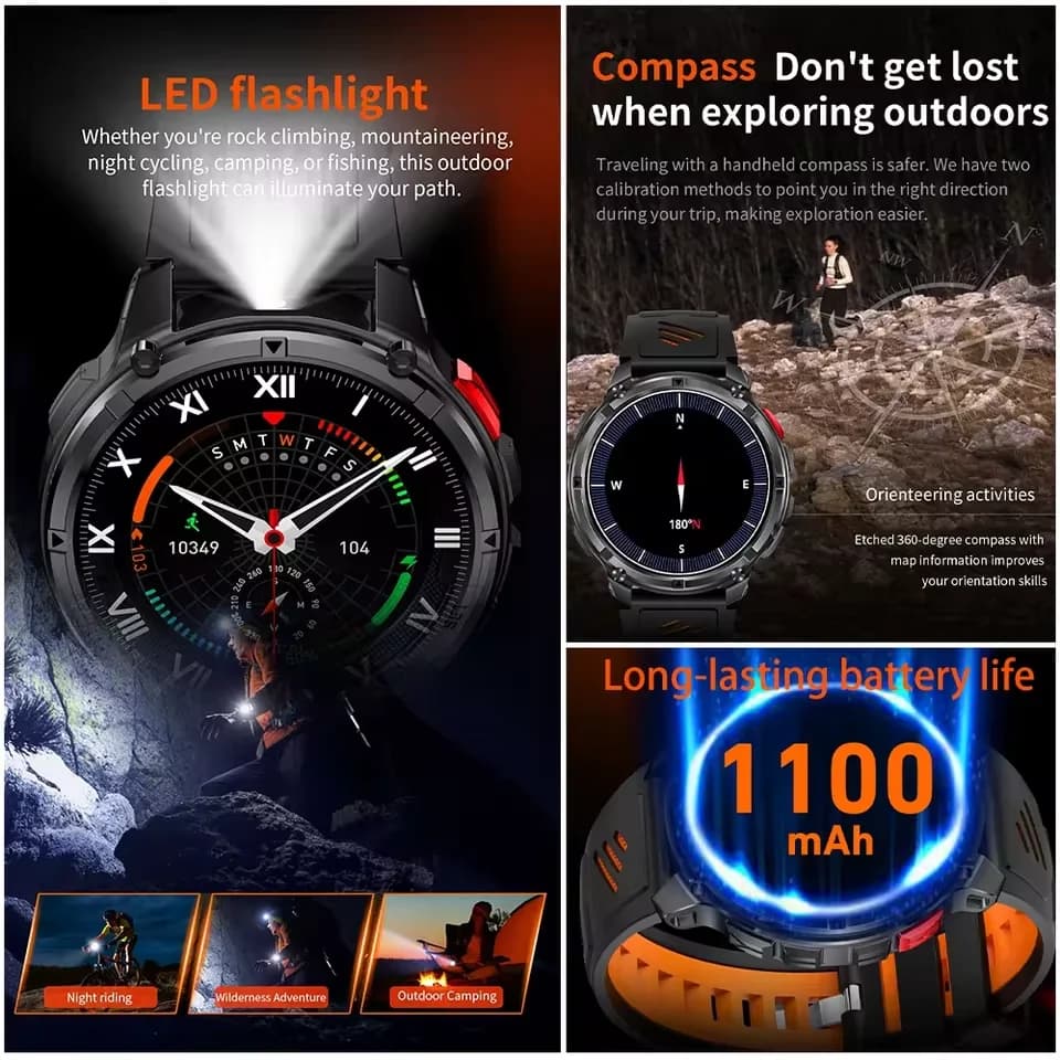 Smartwatch T-REX3 Ultra GPS AMOLED - 4