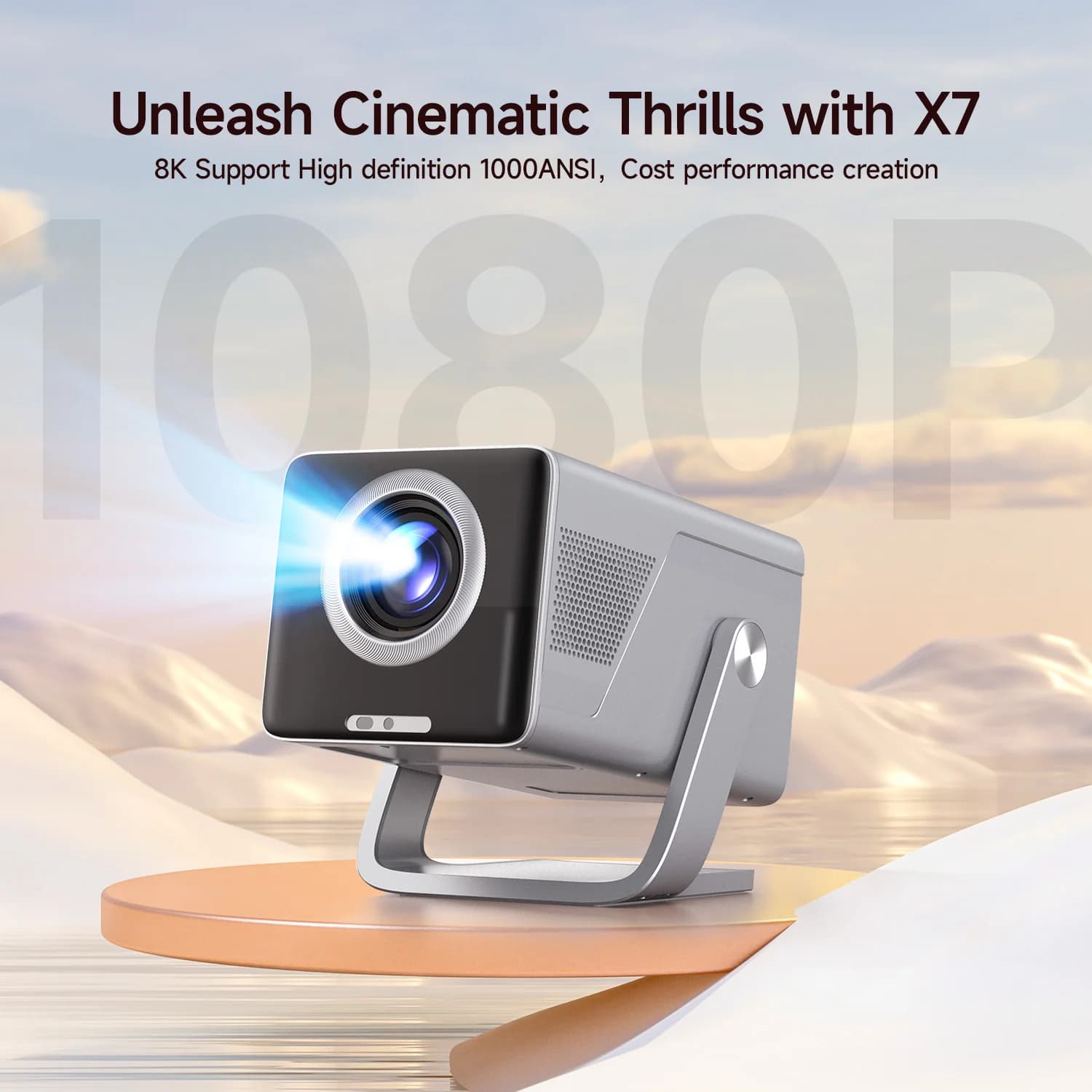 Projektor HD 1080P Magcubic X7 z Android 14 - 4