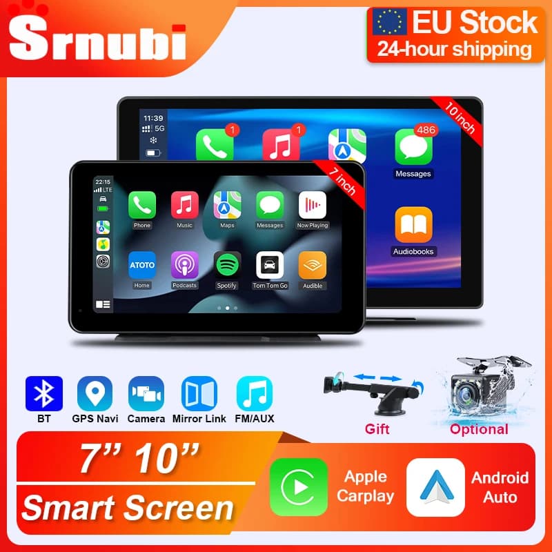 Ekran samochodowy 7" Carplay Android Auto