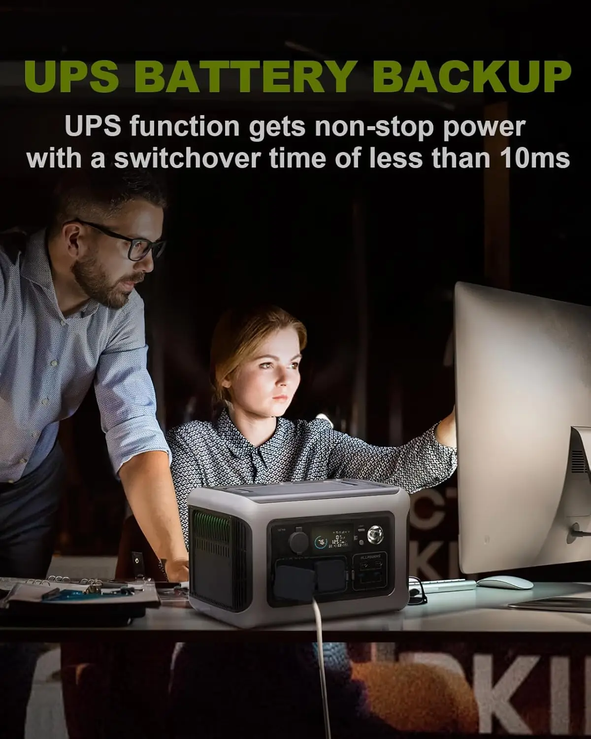ALLPOWERS Elektrownia przenośna R600 299Wh - 6