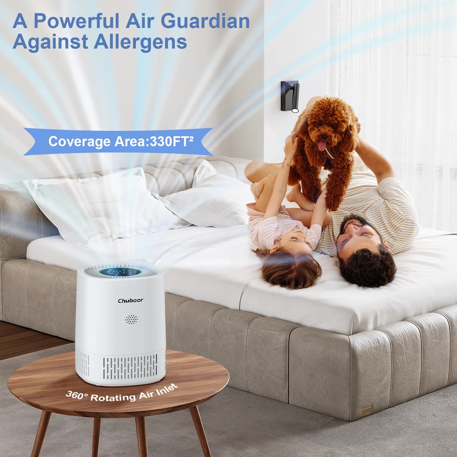 Oczyszczacz powietrza Chuboor PJ07 z Wi-Fi - 3