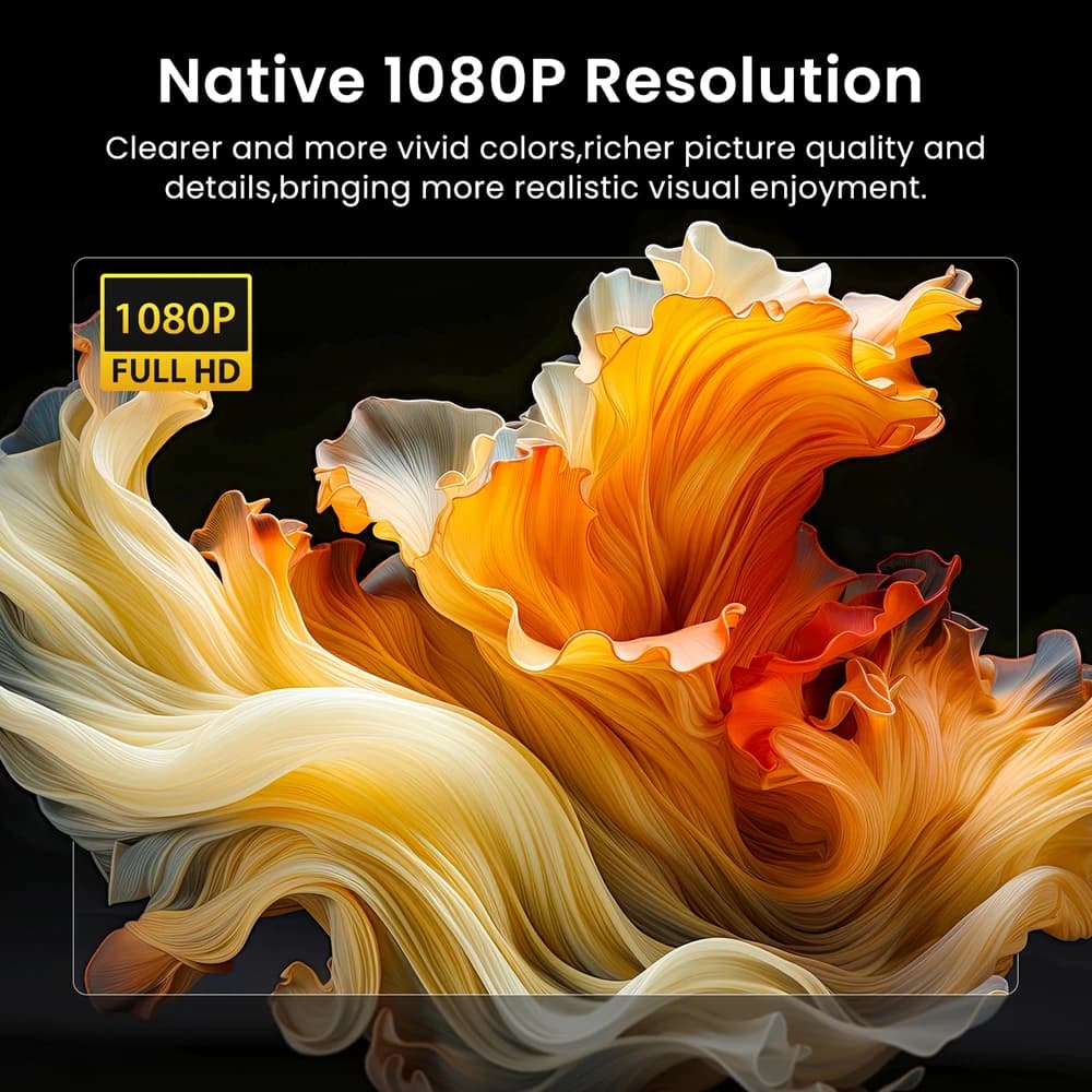 Projektor przenośny HAPPRUN Native 1080P - 3