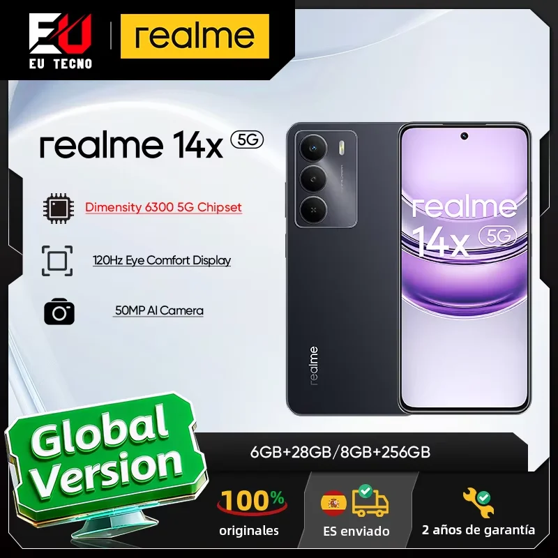 Realme 14X 5G Dimensity 6300 wyświetlacz 120Hz