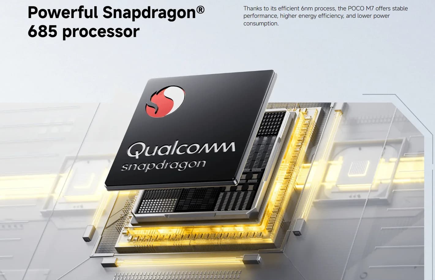 POCO M7 Smartfon 50MP AI 6,9" 685 33W - 6
