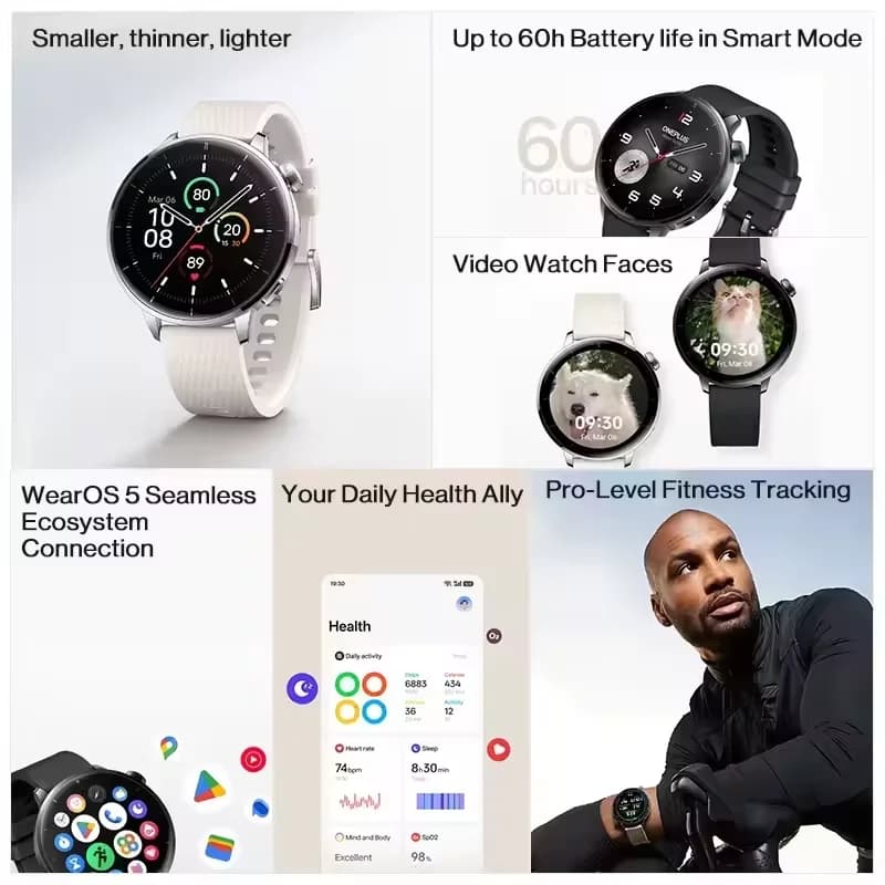 OnePlus Watch 3 43mm Smartwatch AMOLED - 3