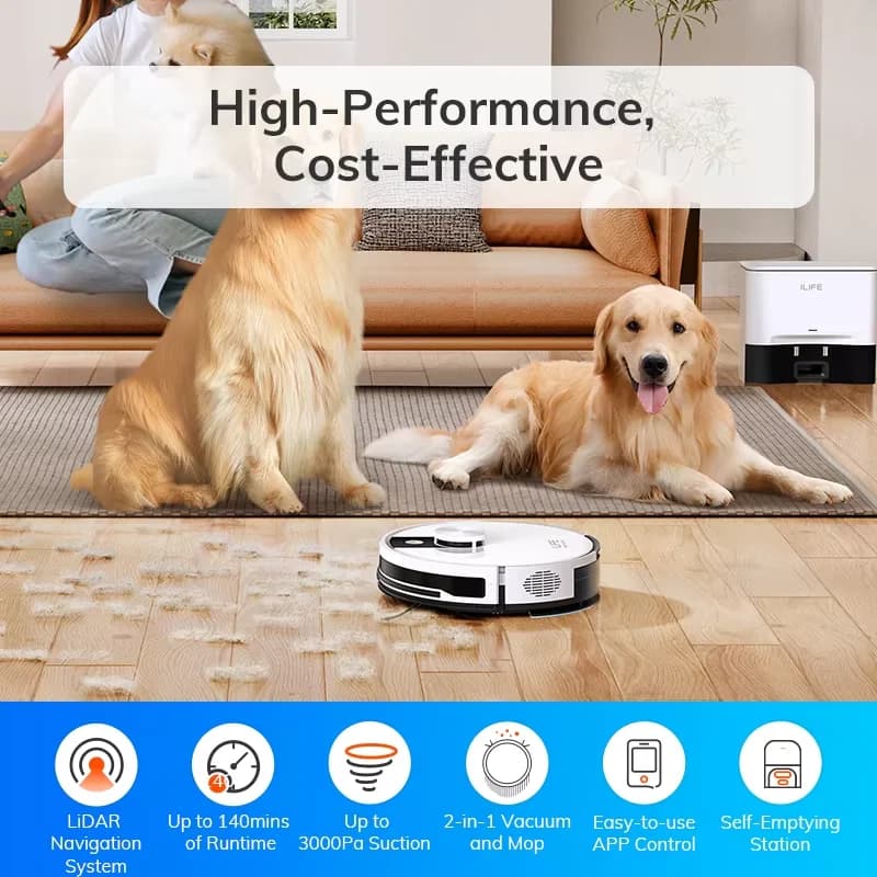 ILIFE A12 Pro robot sprzątający z mopem - 3