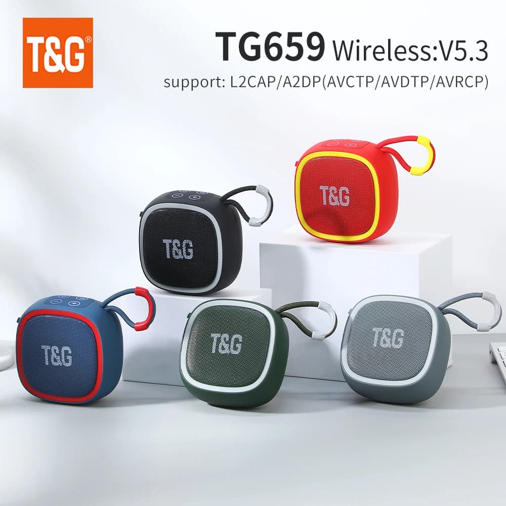 Głośnik Bluetooth mini przenośny BT 5.3 - 3