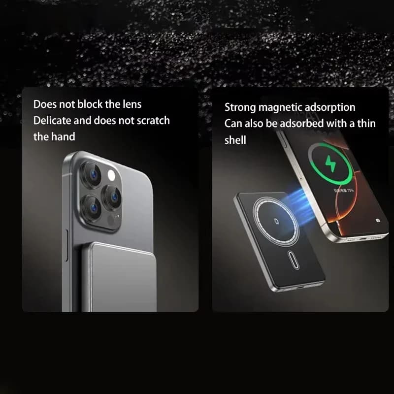 Magnetyczny power bank 50000 mAh z ładowaniem bezprzewodowym - 6