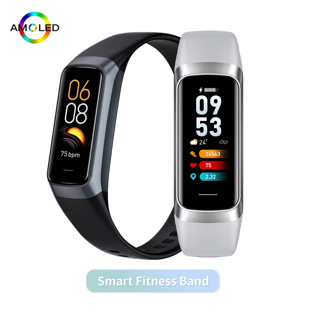 Smartwatch AMOLED z monitorem temperatury