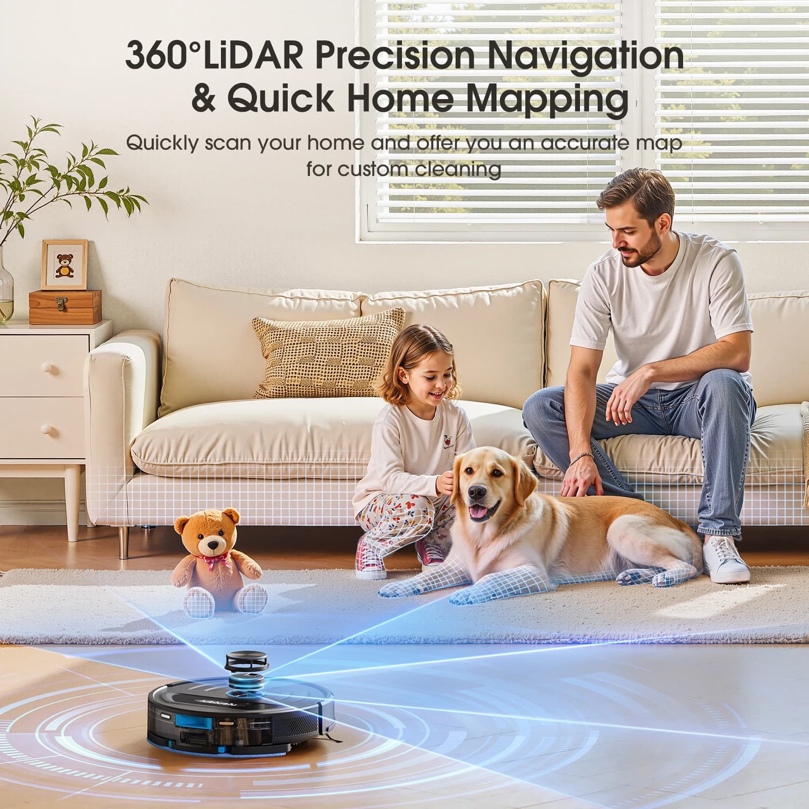Lubluelu L20Max robot sprzątający z samoczyszczeniem - 4