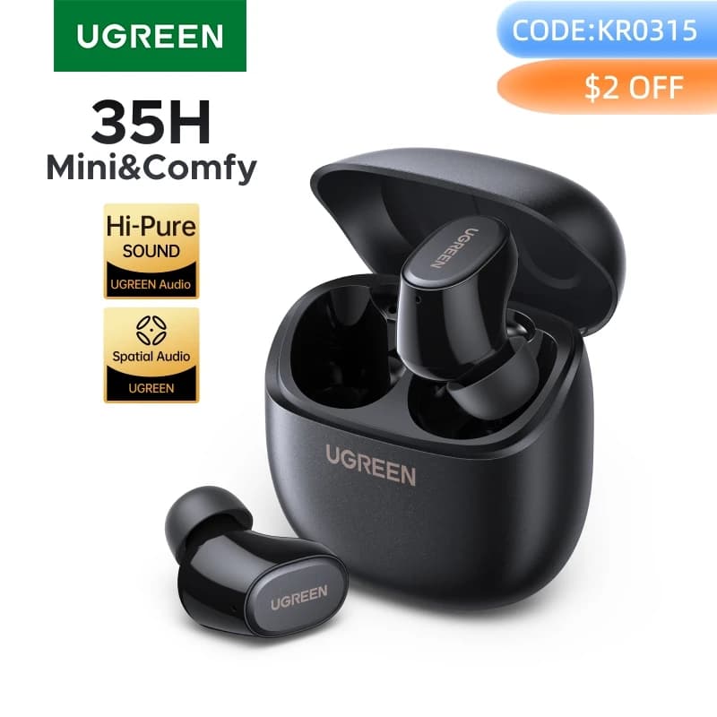 UGREEN Dots - słuchawki Bluetooth 6.0 douszne