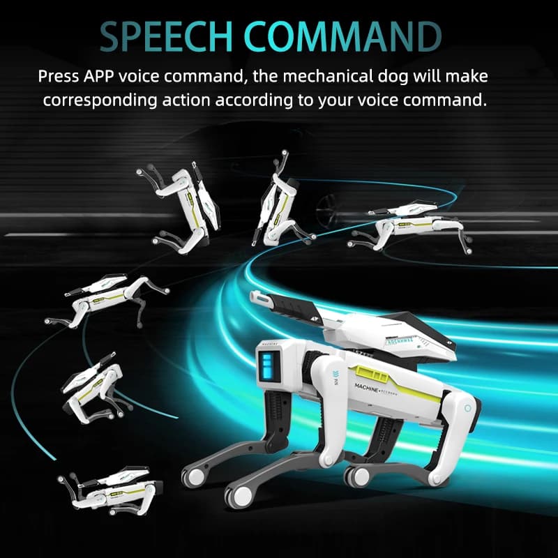Inteligentny robot pies RC z bionicznymi ruchami - 6