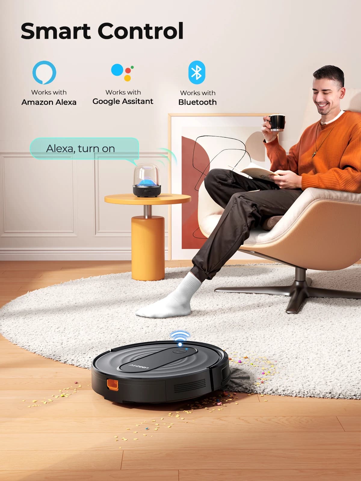 Airzeen R7 robot odkurzacz mopujący 4000Pa - 7