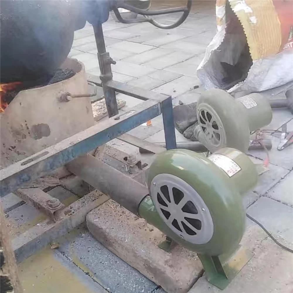 Elektryczna dmuchawa do grilla z regulacją prędkości