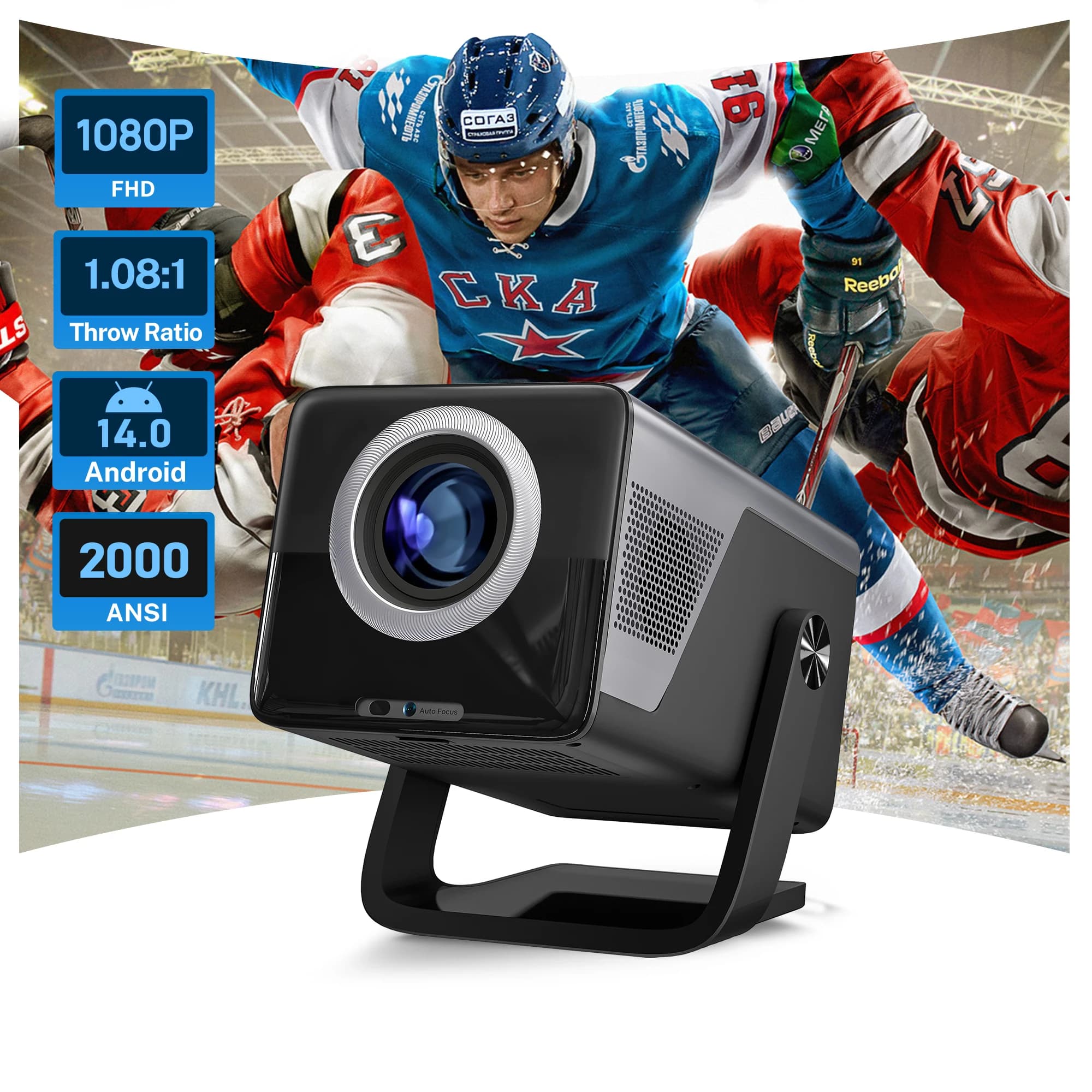 Projektor Lyncast 8K z automatycznym focusem