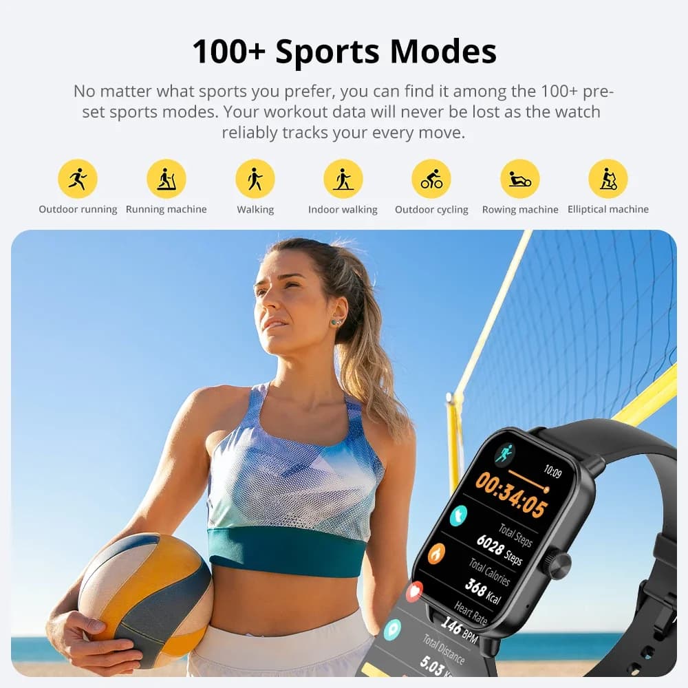 Smartwatch COLMI P81 1,9" ekran AMOLED - 6