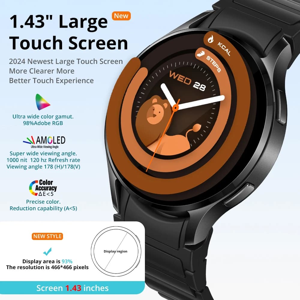 Smartwatch COLMI i28 Ultra AI AMOLED - 3