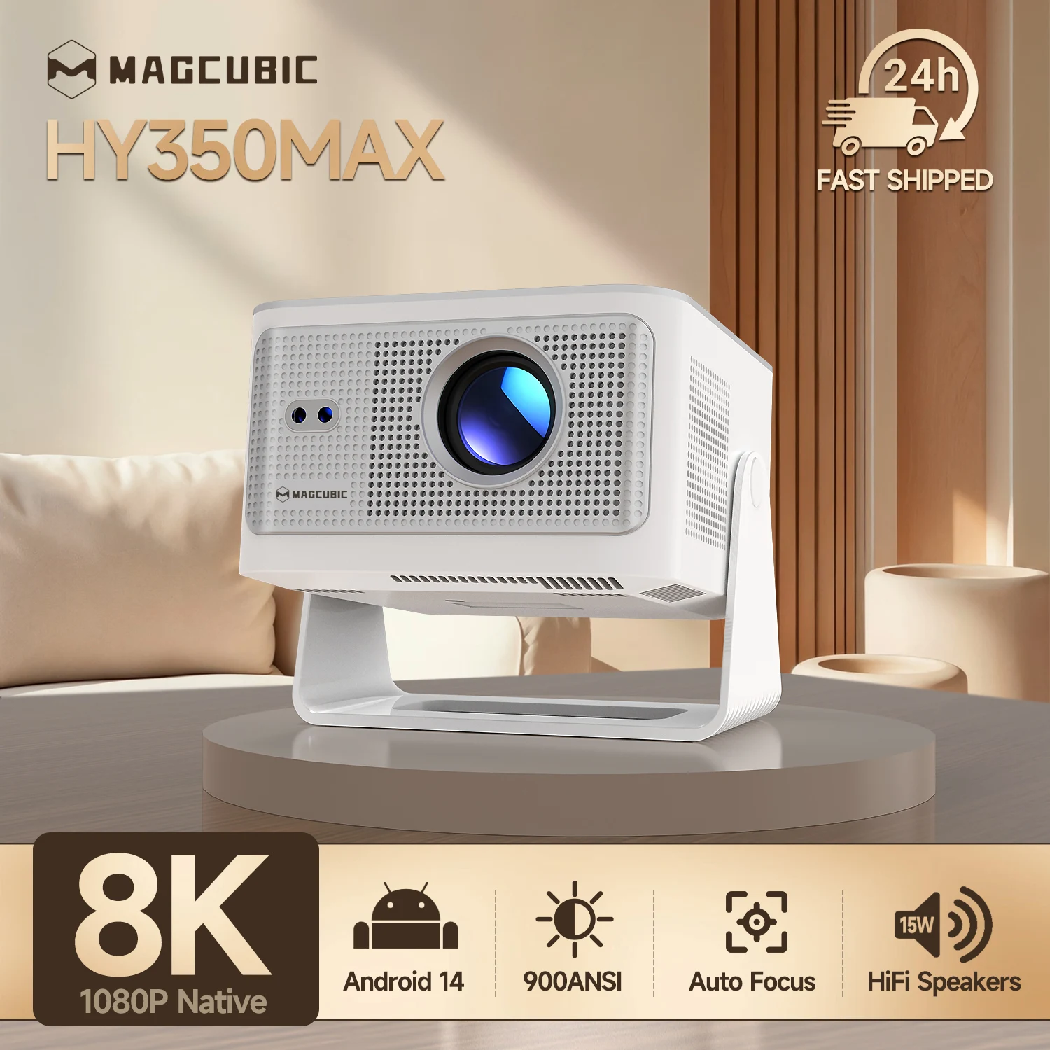 Projektor Magcubic HY350Max 900 ANSI Android 14