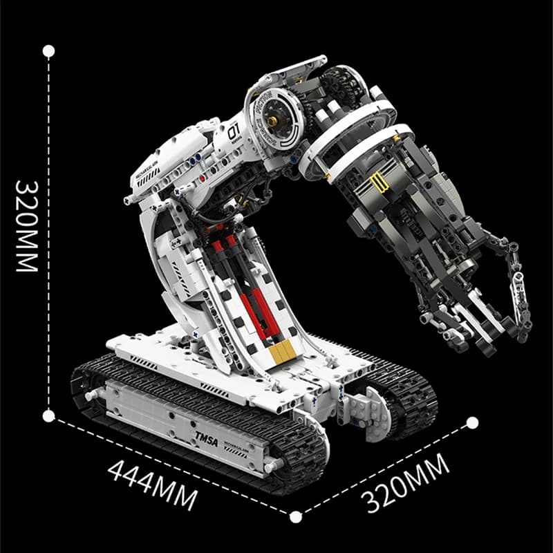 Klocki robotyczne 1512 części programowalne - 7