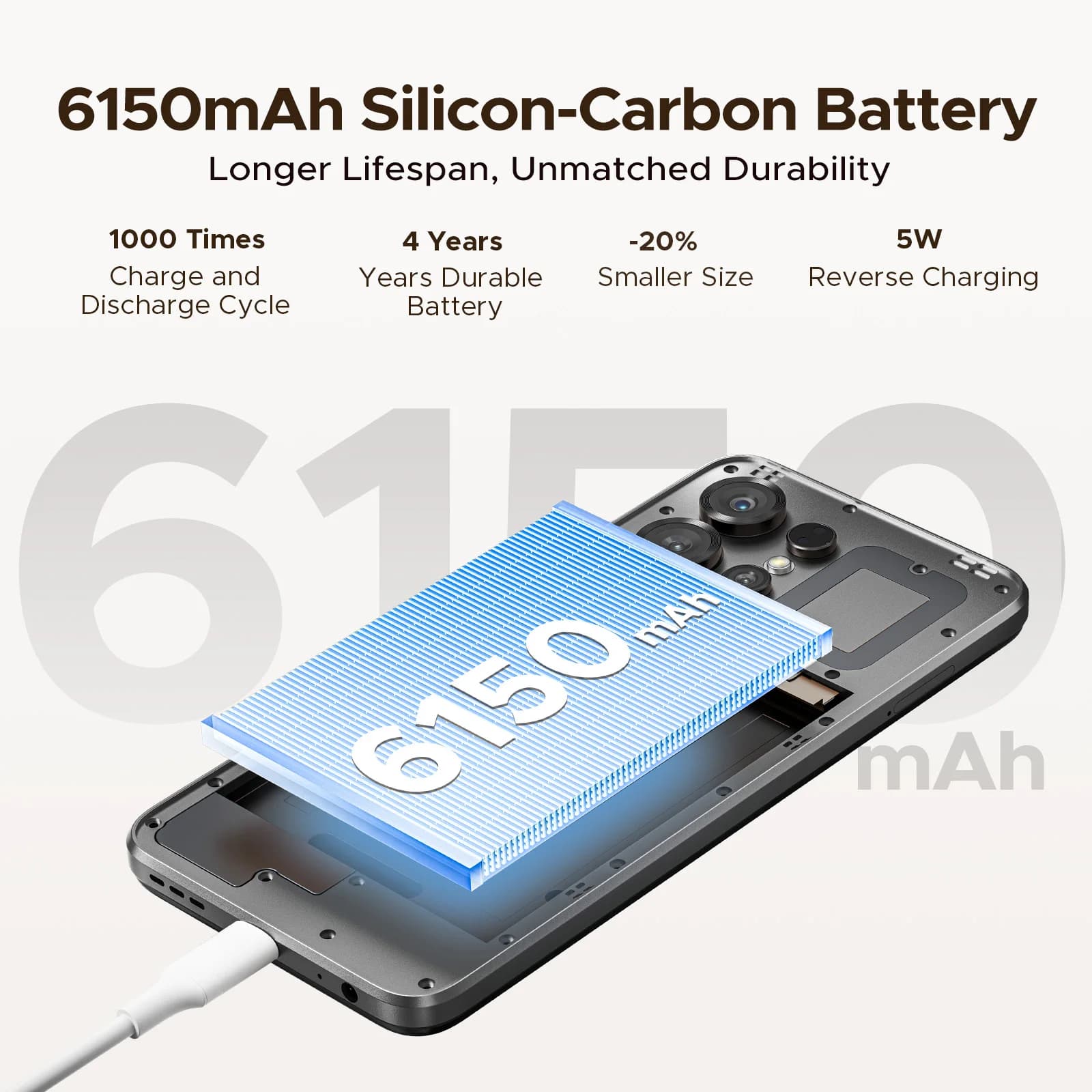 DOOGEE Note56 X - Smartfon Android 16, 6.56" - 5