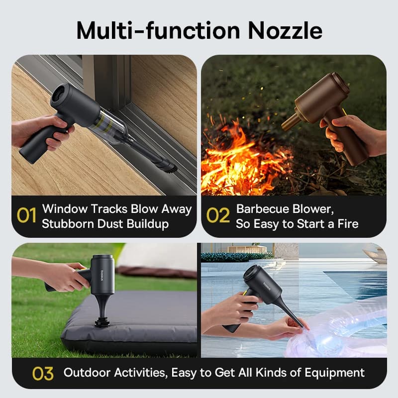 Baseus odkurzacz samochodowy bezprzewodowy - 3