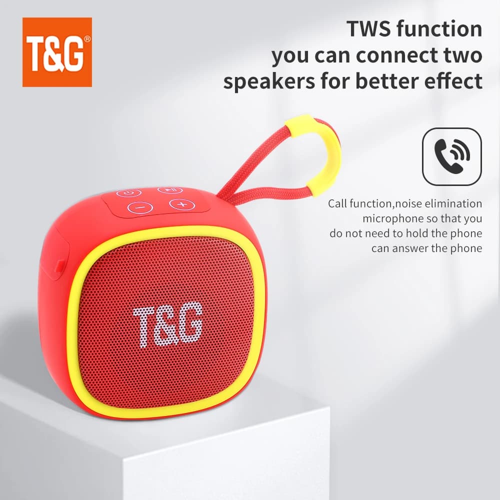 Głośnik Bluetooth mini przenośny BT 5.3 - 6