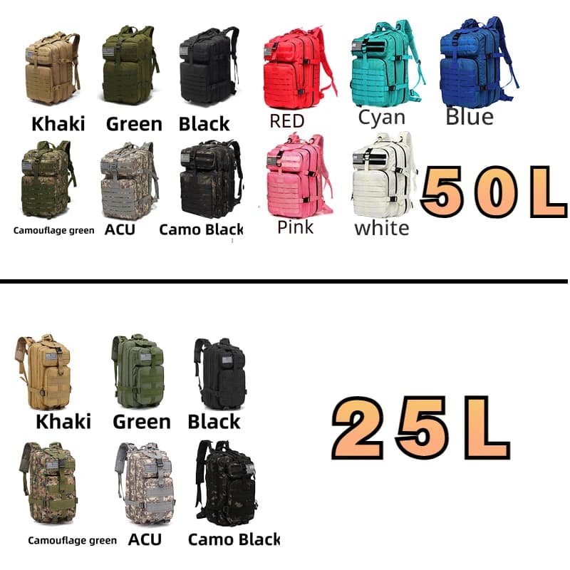 Wytrzymały plecak trekkingowy 25-50L - 3