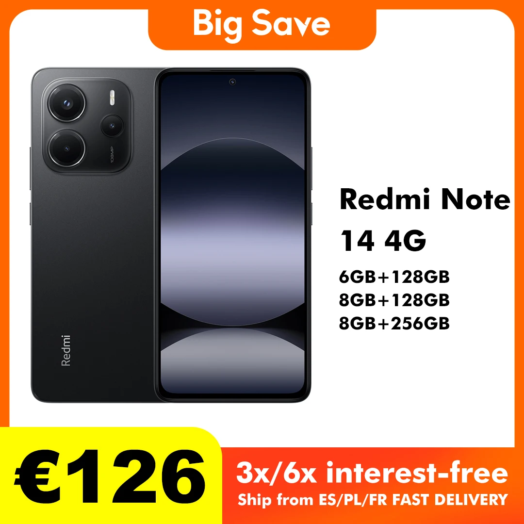 Xiaomi Redmi Note 14 4G 108MP 120Hz