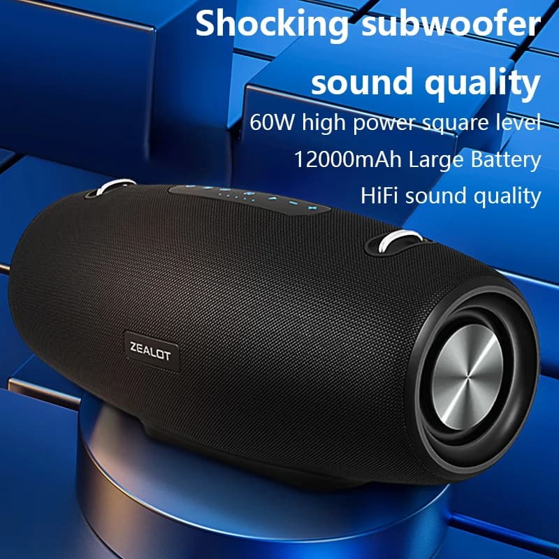 Głośnik Bluetooth Zealot S67 wodoodporny - 3