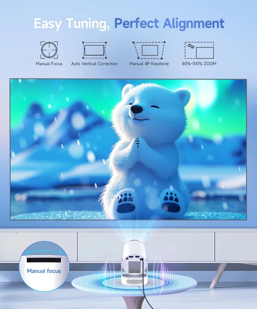 Magcubic HY300 Pro+ projektor 8K WiFi 6 - 3