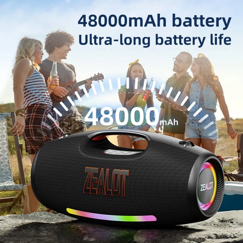 Głośnik Bluetooth Zealot S89 250W Wodoodporny - 6