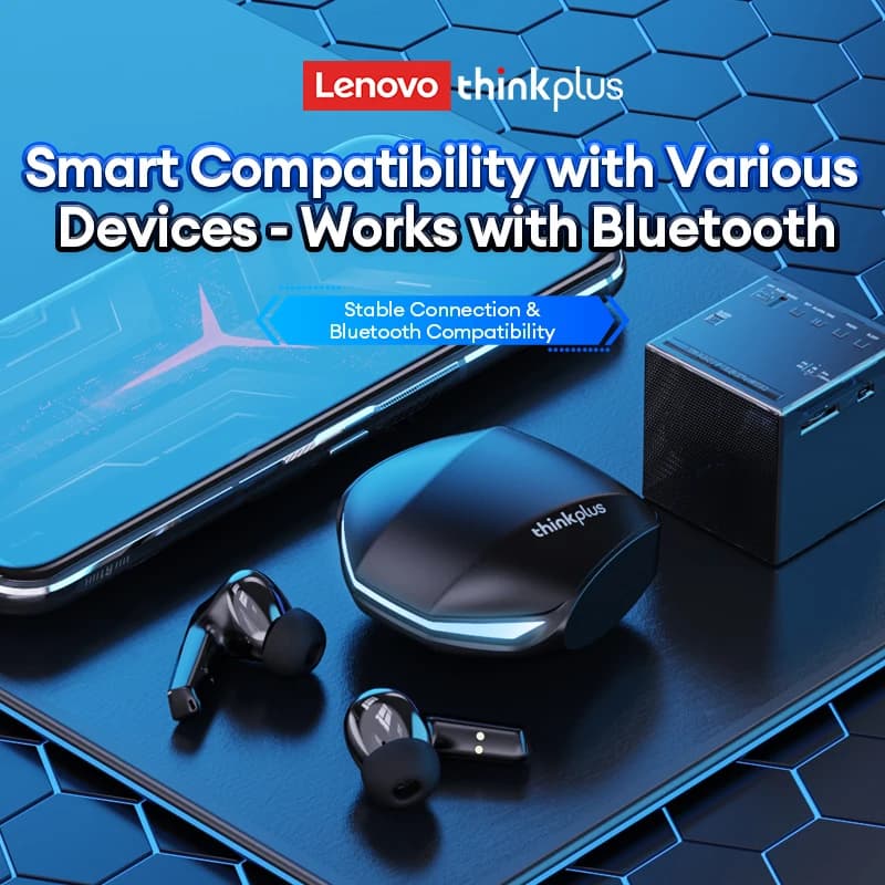Słuchawki gamingowe Lenovo GM2 Pro Bluetooth - 5