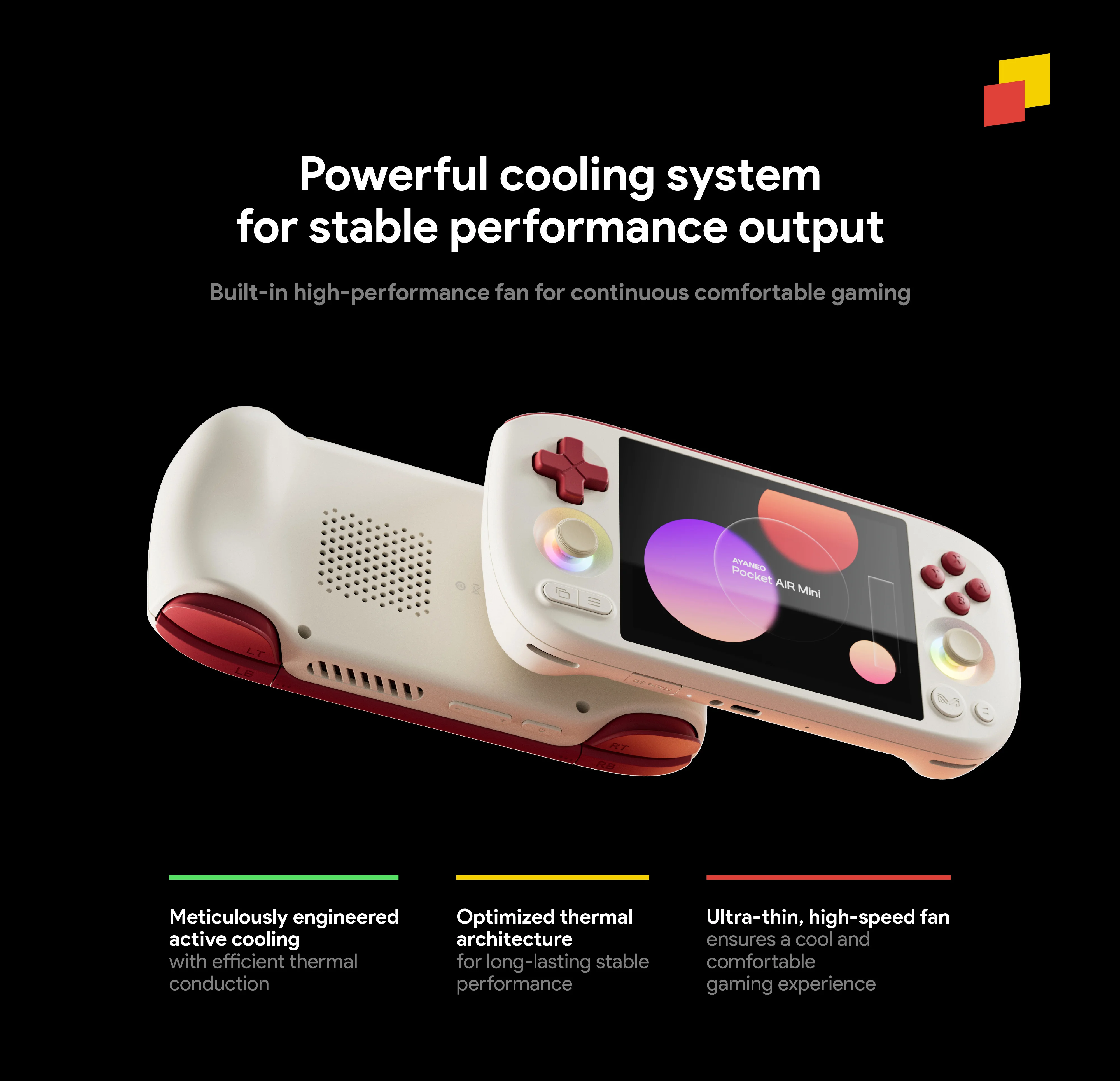 AYANEO Pocket AIR Mini konsola retro 4,2" - 3