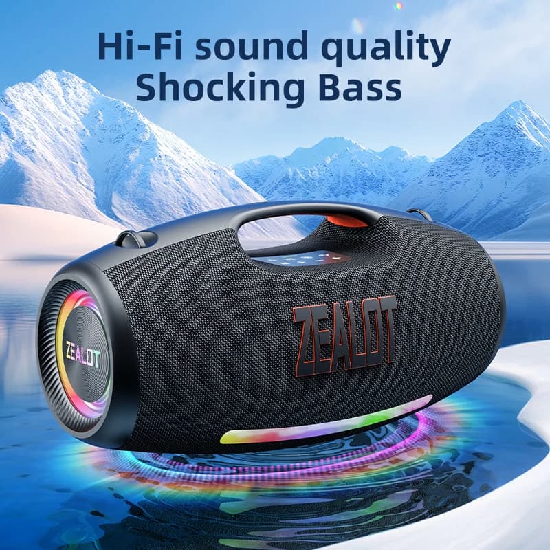 Głośnik Bluetooth Zealot S89 250W Wodoodporny - 4