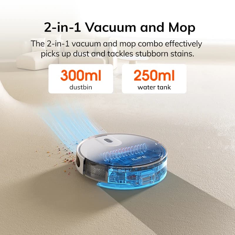 Odkurzacz automatyczny ILIFE V20 z LiDAR - 7