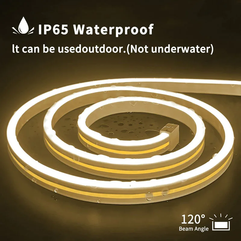 Neonowa taśma LED 220V wodoodporna - 5