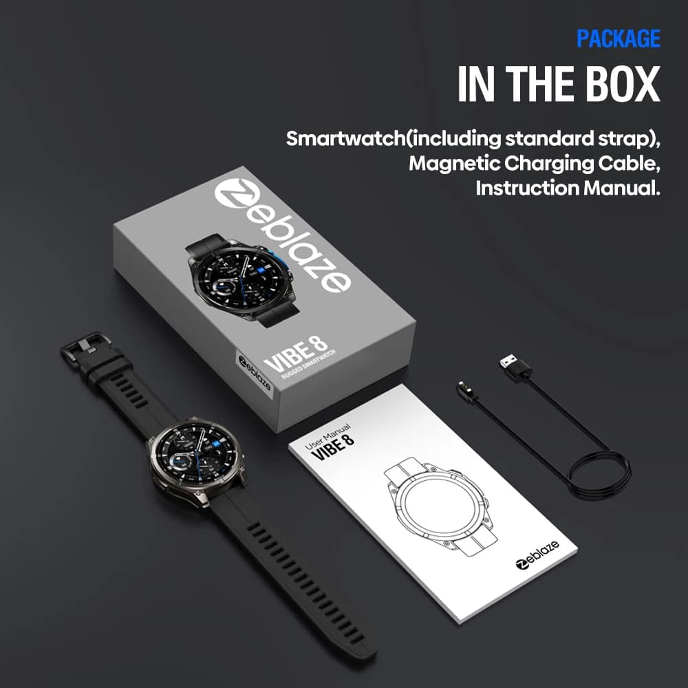 Smartwatch Zeblaze VIBE 8 AMOLED z latarką - 7