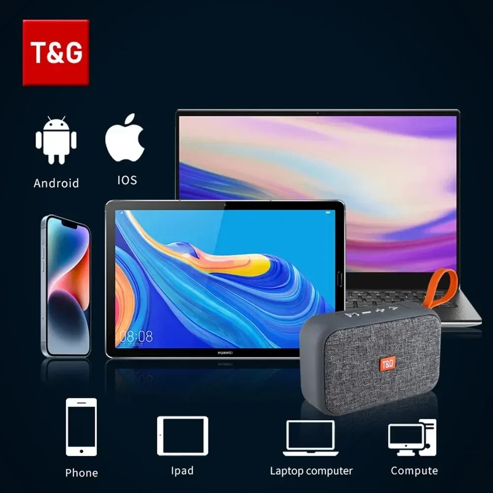 Głośnik Bluetooth TG506 wodoodporny mini - 5