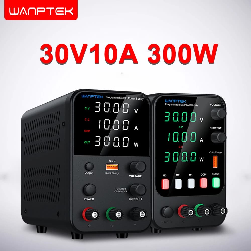 Zasilacz laboratoryjny Wanptek 30V 10A regulowany